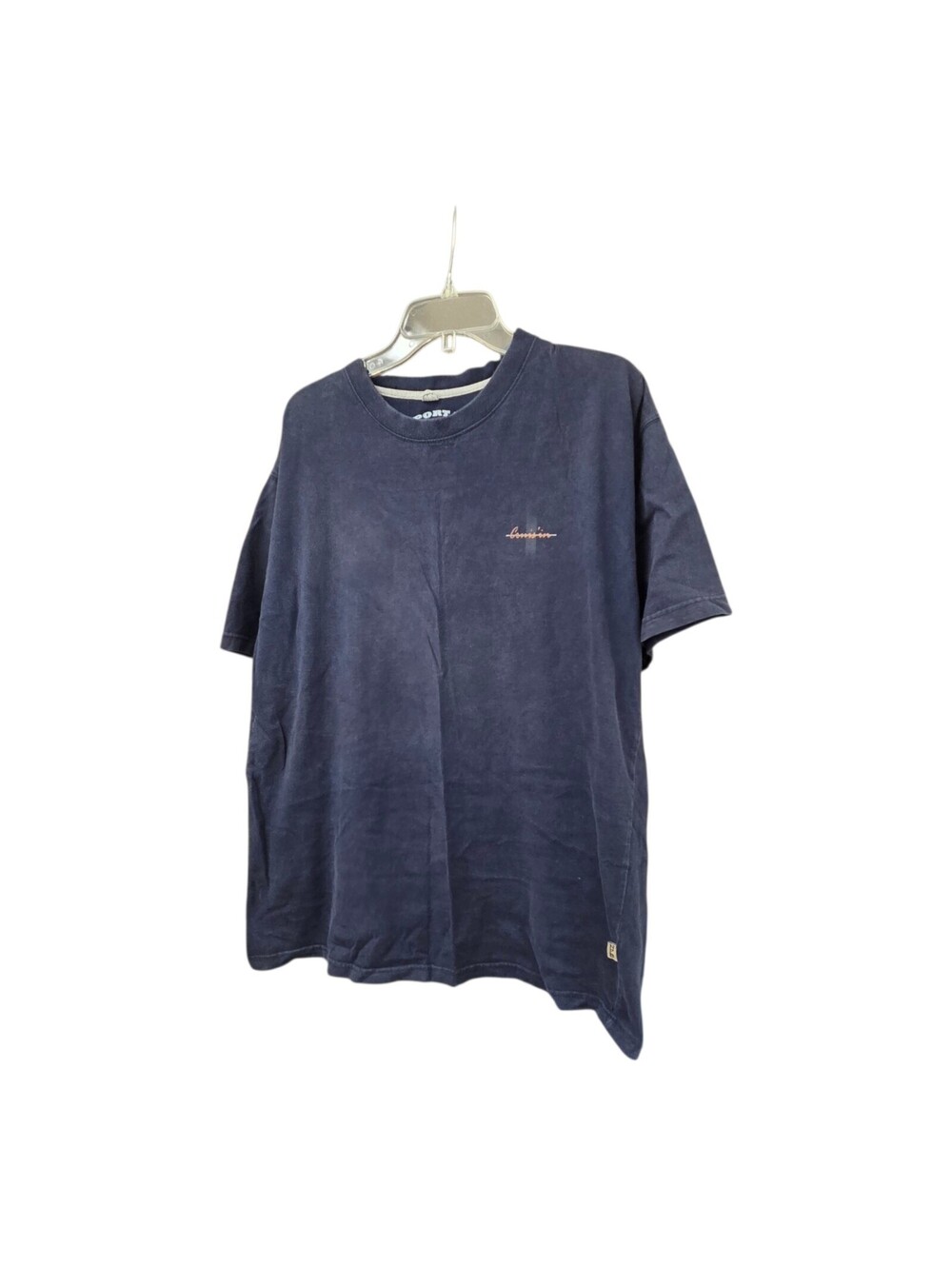 Newport blue mens car tshirt